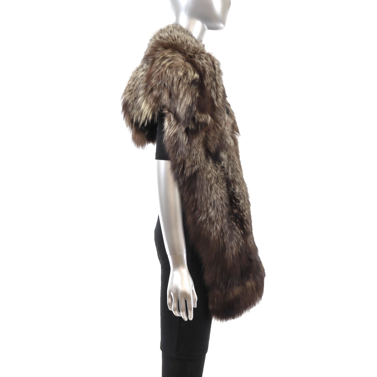 Grey Fox Stole- Size Free