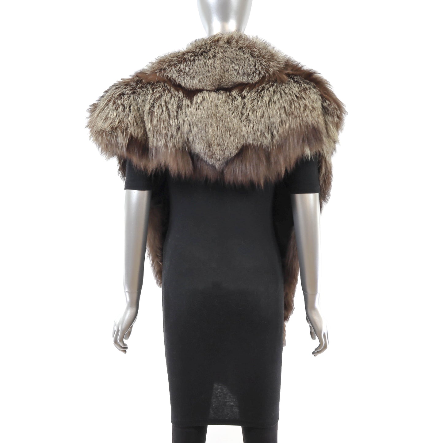 Grey Fox Stole- Size Free