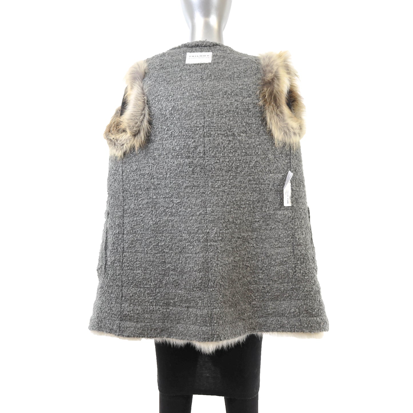 Hooded Fox Vest- Size M