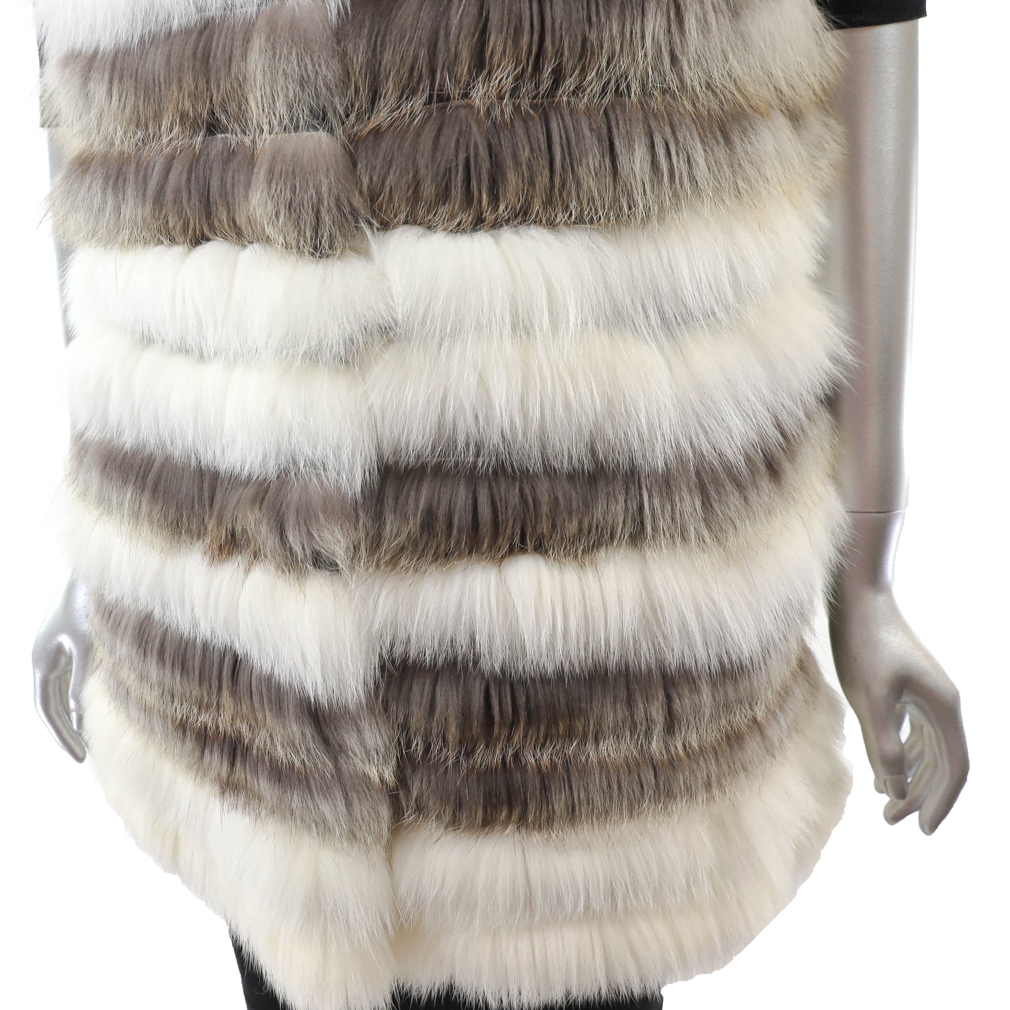 Hooded Fox Vest- Size M
