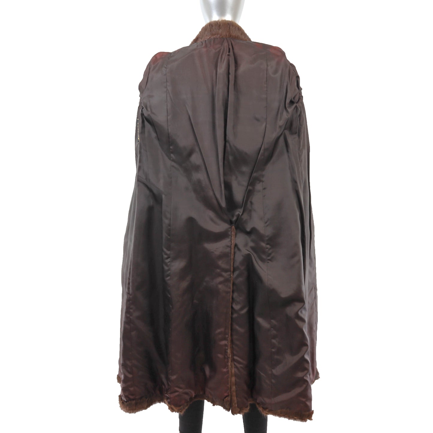 Brown Goat Coat- Size S