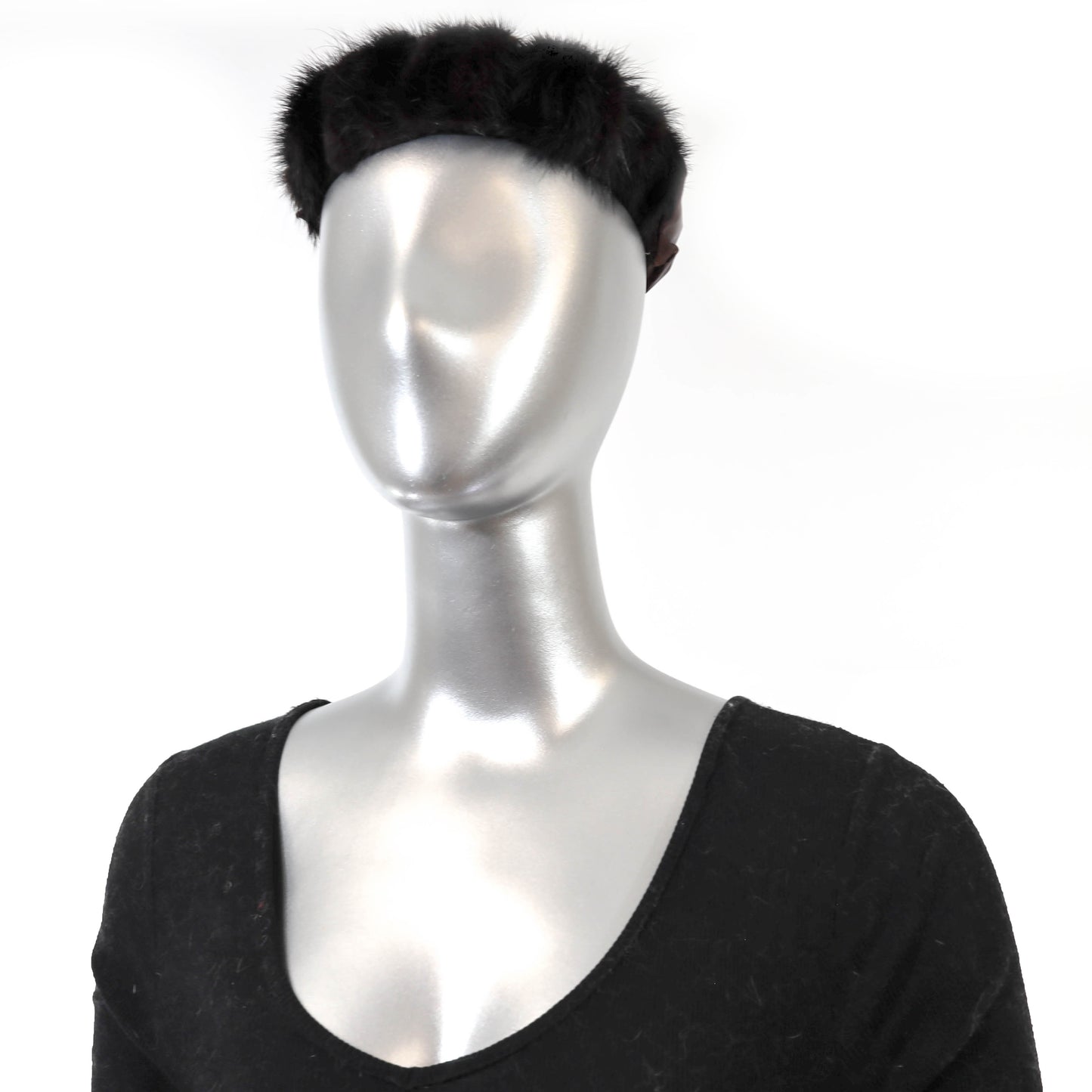 Mink Hat Crescent- Size Free