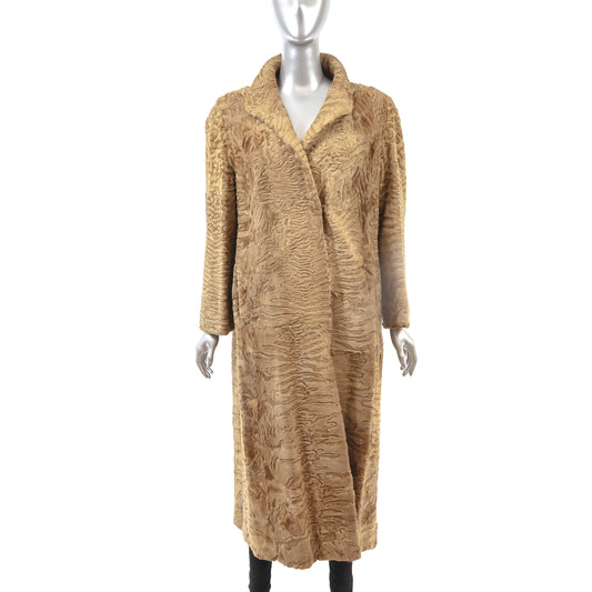 Swakara Lamb Coat- Size M