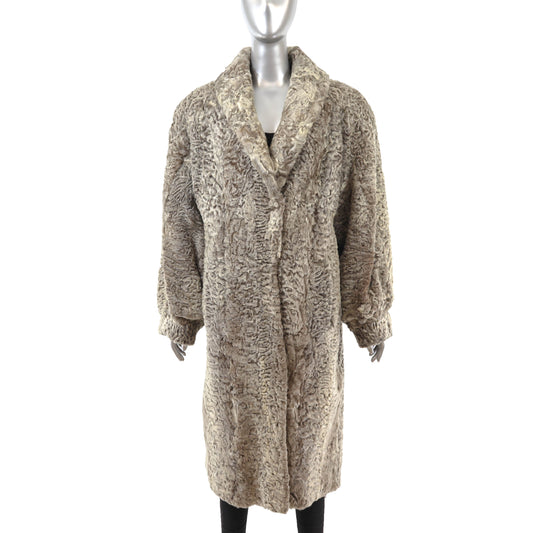 Persian Lamb Coat- Size XL