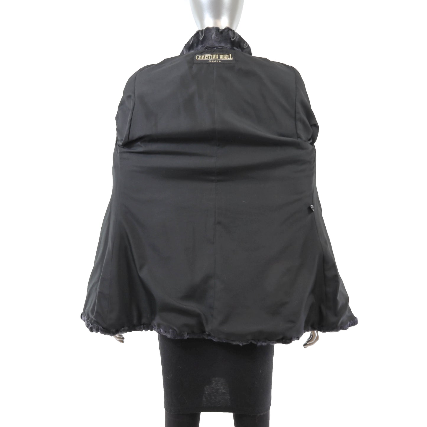 Grey Swakara Lamb Jacket- Size M