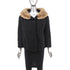 Persian Lamb Jacket with Mink Collar- Size M