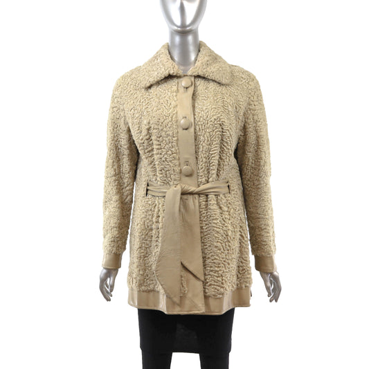 Pastel Lamb Jacket- Size M