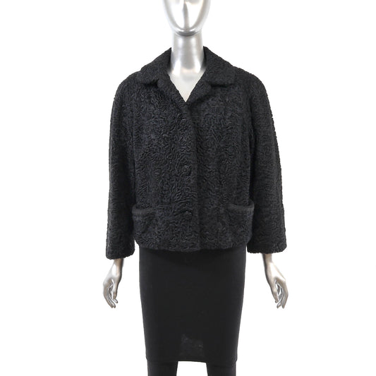 Black Lamb Jacket- Size L