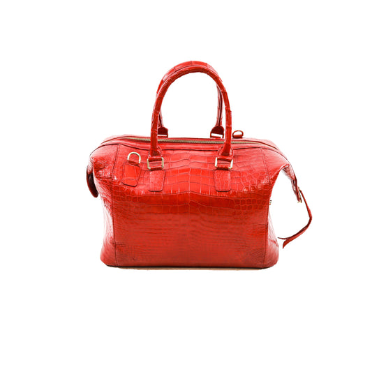 Red Leather Purse- One Size