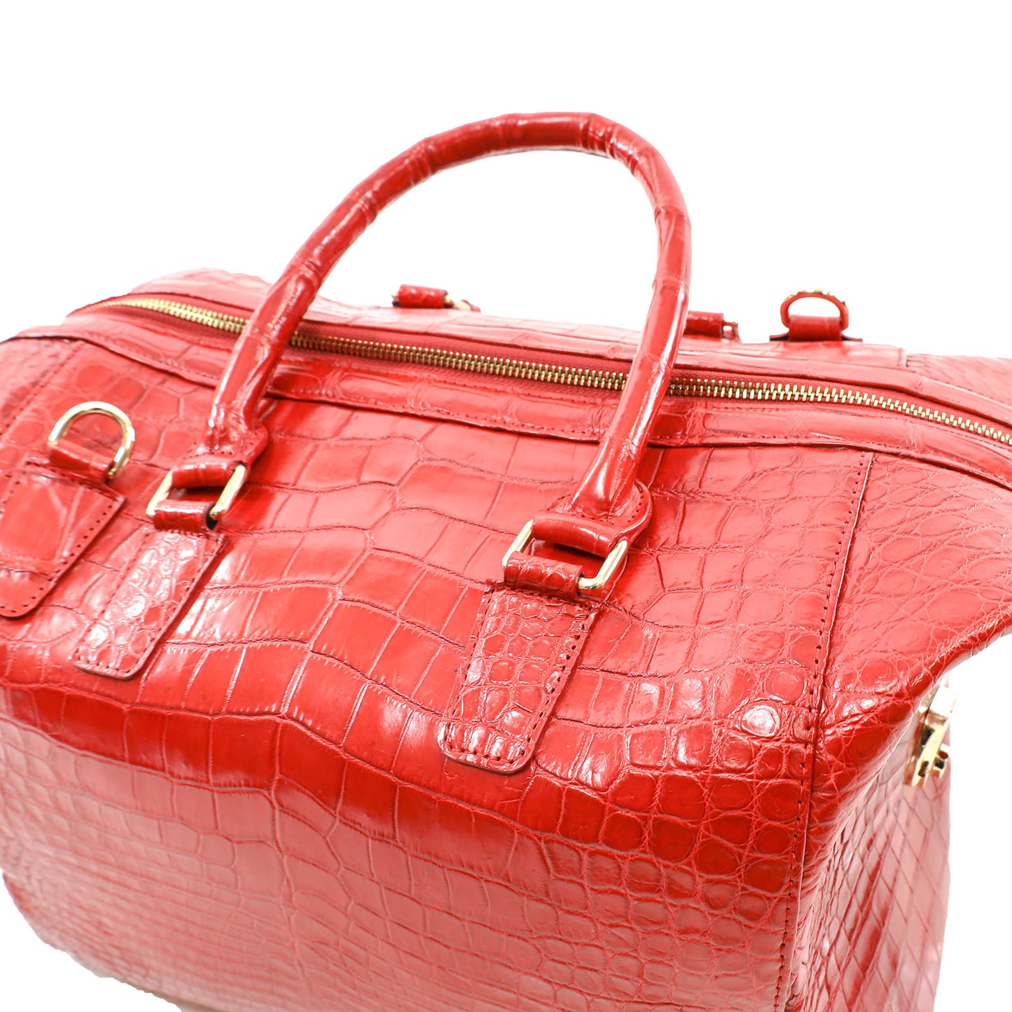 Red Leather Purse- One Size