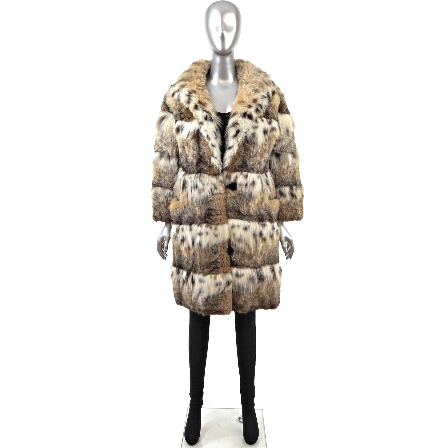 Lynx Horizontal 7/8 Coat- Size S