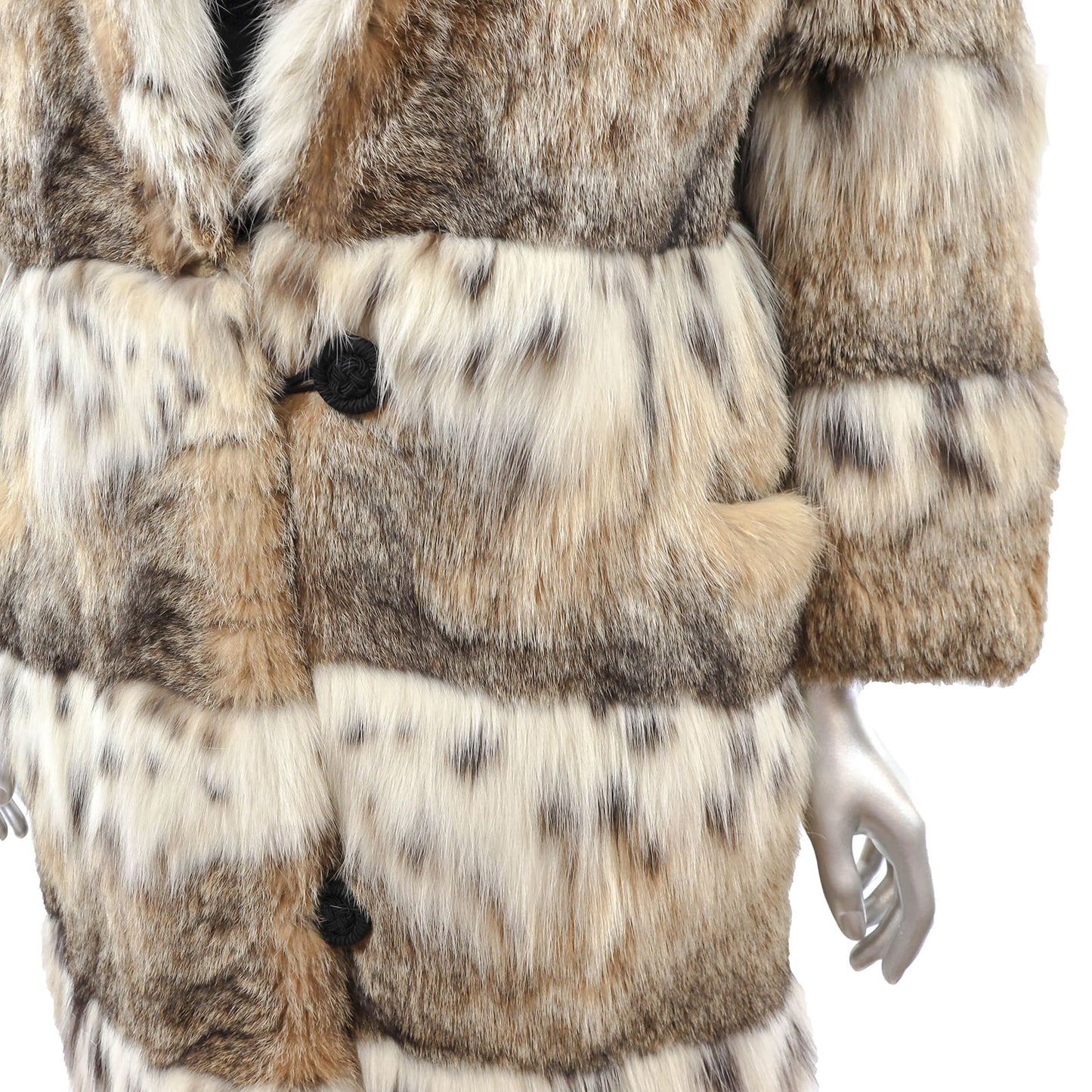 Lynx Horizontal 7/8 Coat- Size S