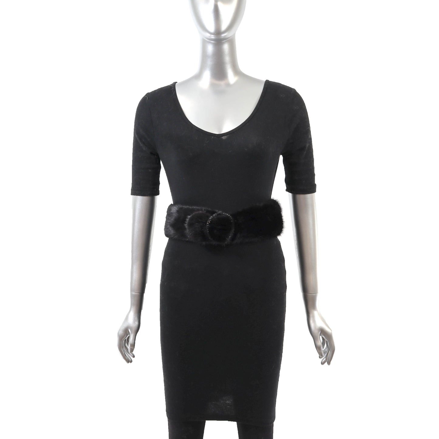 Black Mink Belt- One Size