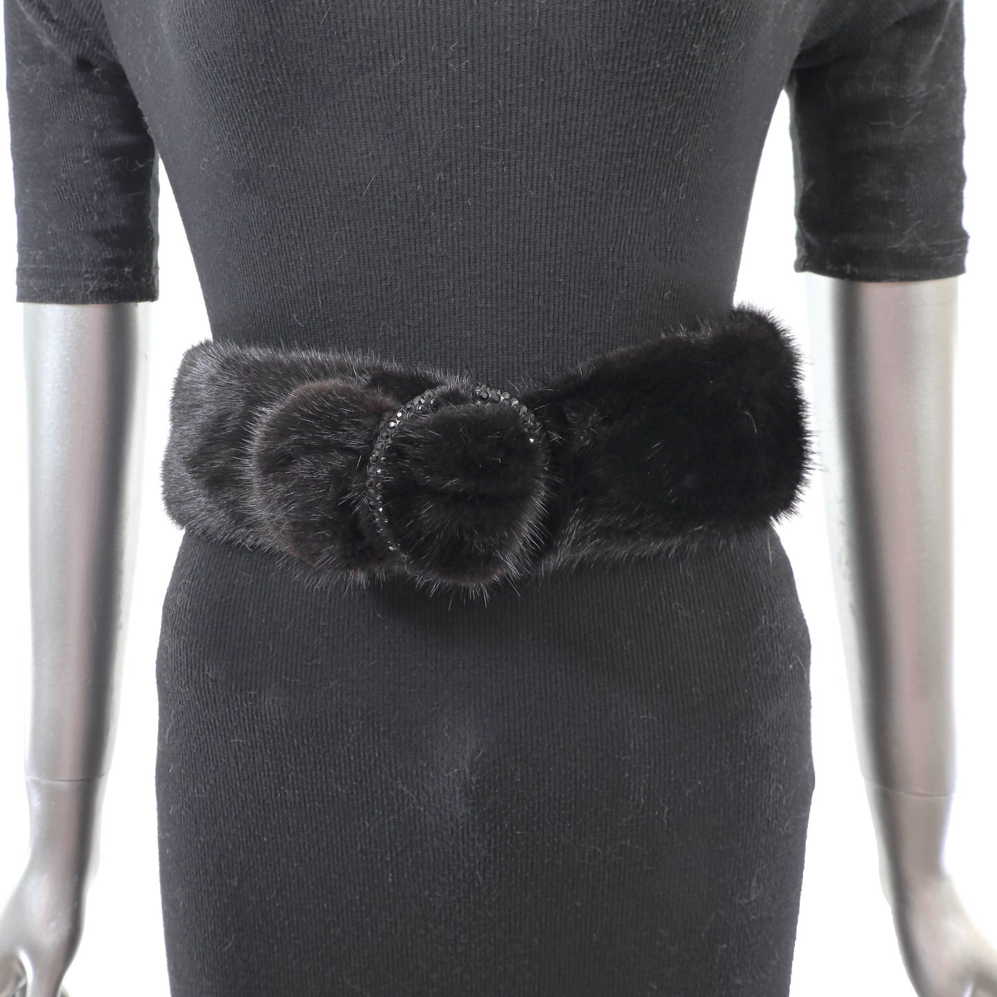 Black Mink Belt- One Size