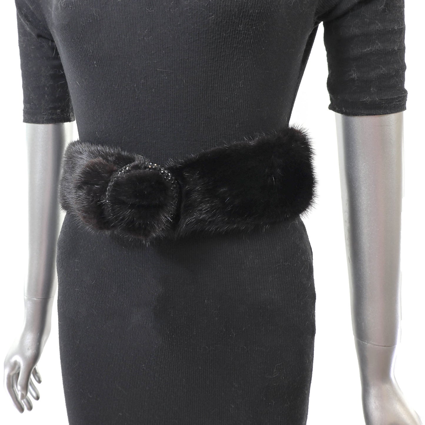 Black Mink Belt- One Size