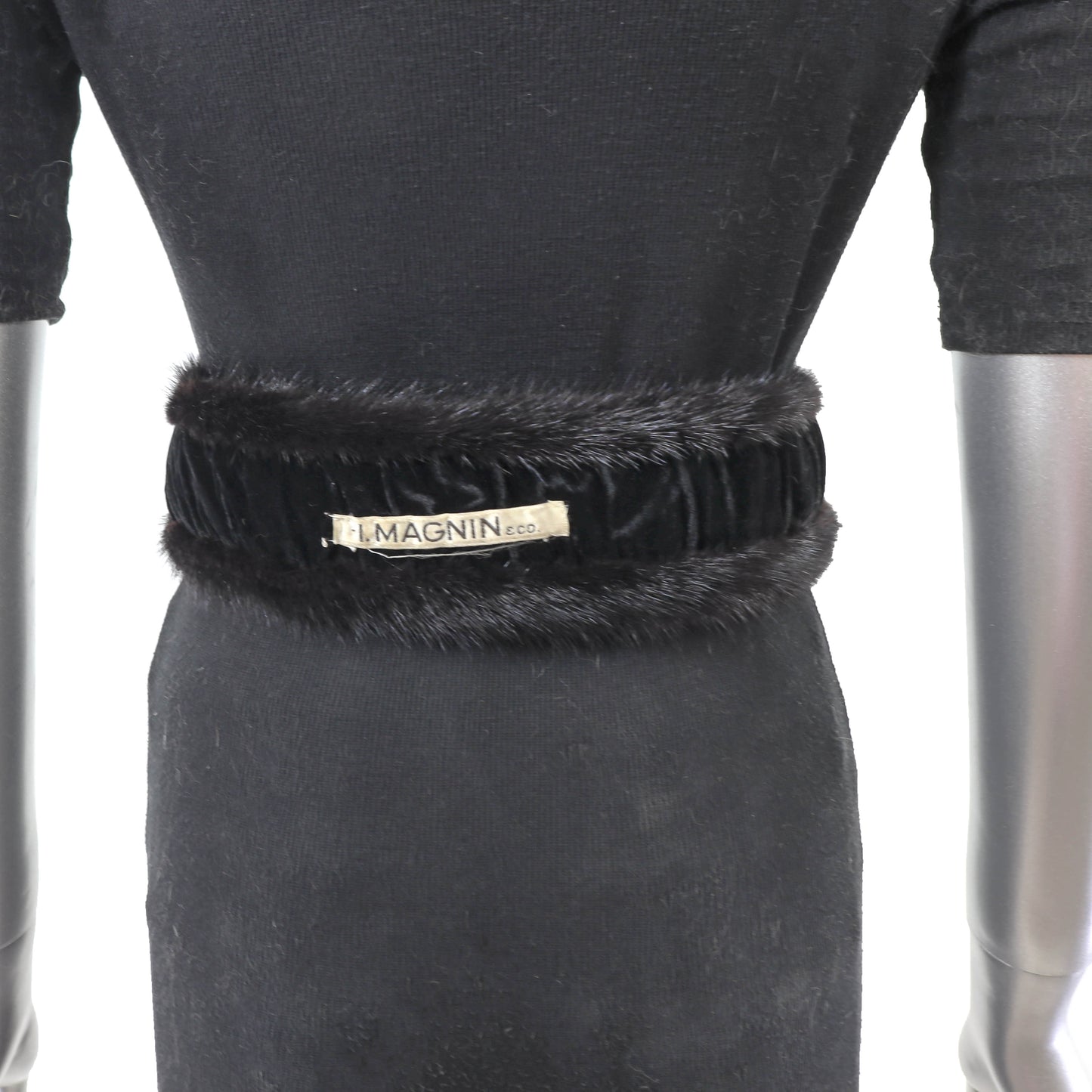 Black Mink Belt- One Size