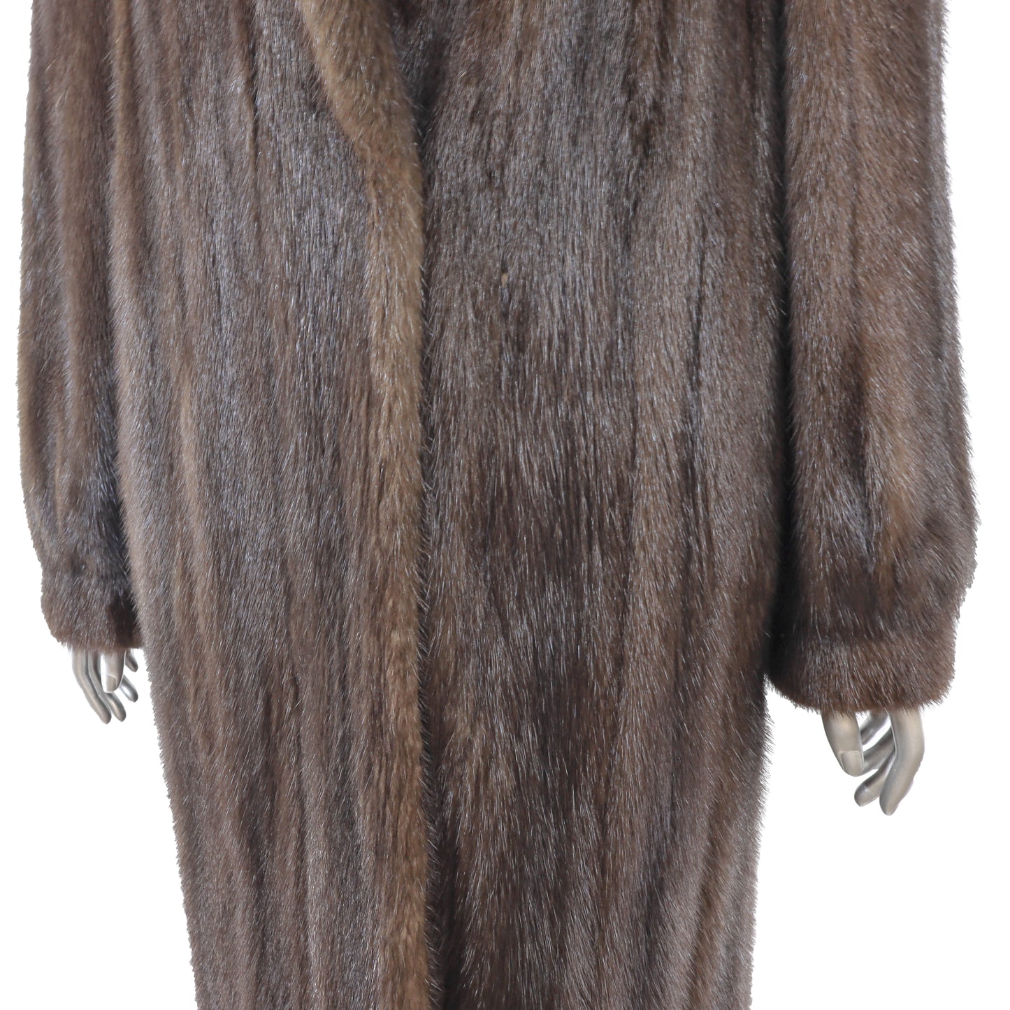 Brown Mink Coat- Size M
