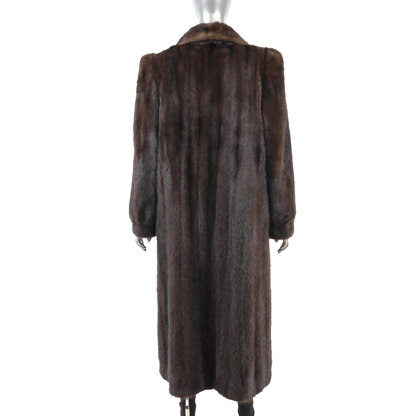 Brown Mink Coat- Size M