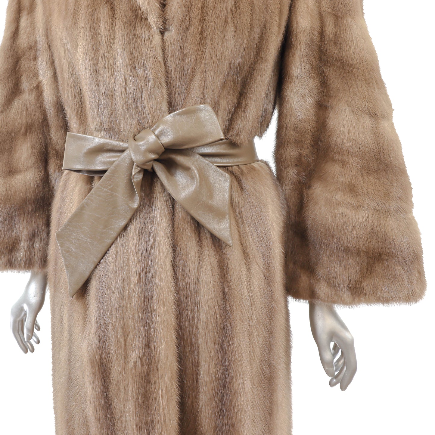 Light Brown Mink Coat- Size S