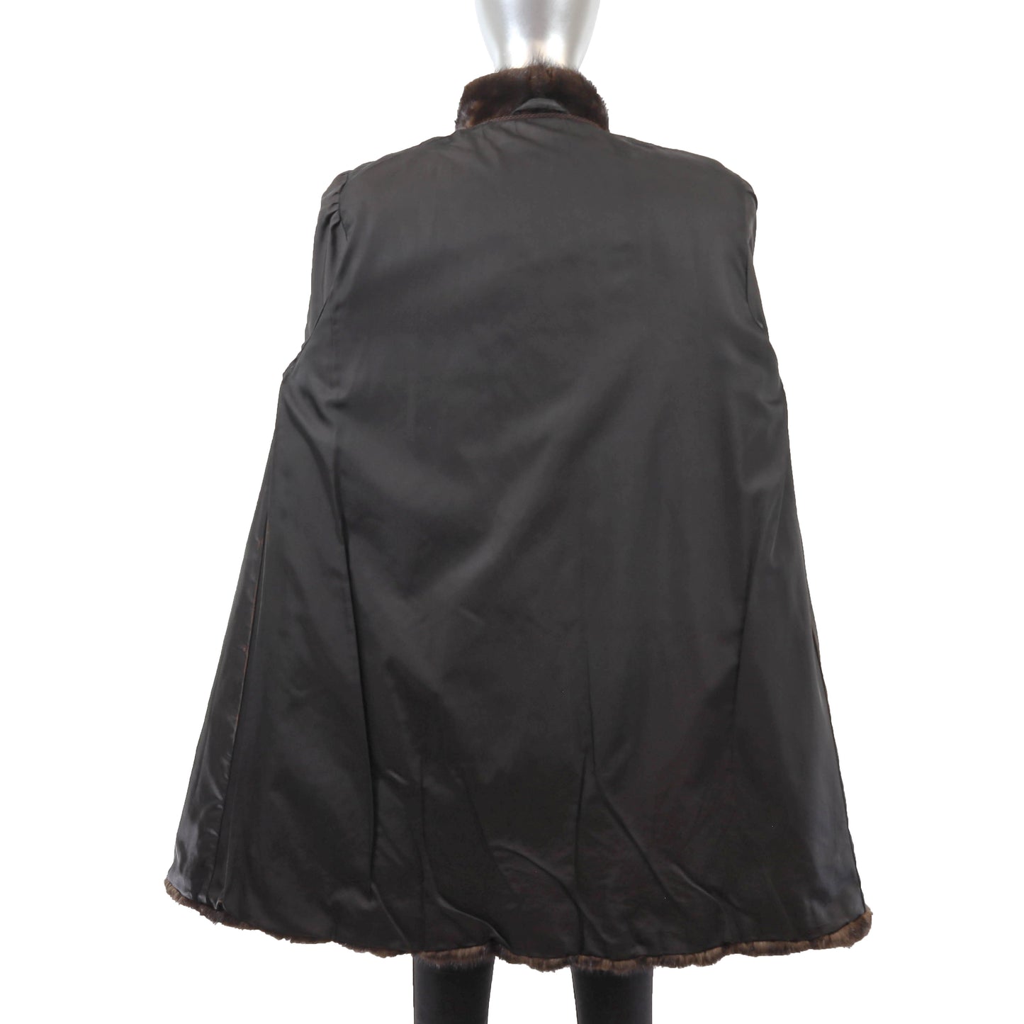 Brown Mink Coat- Size L