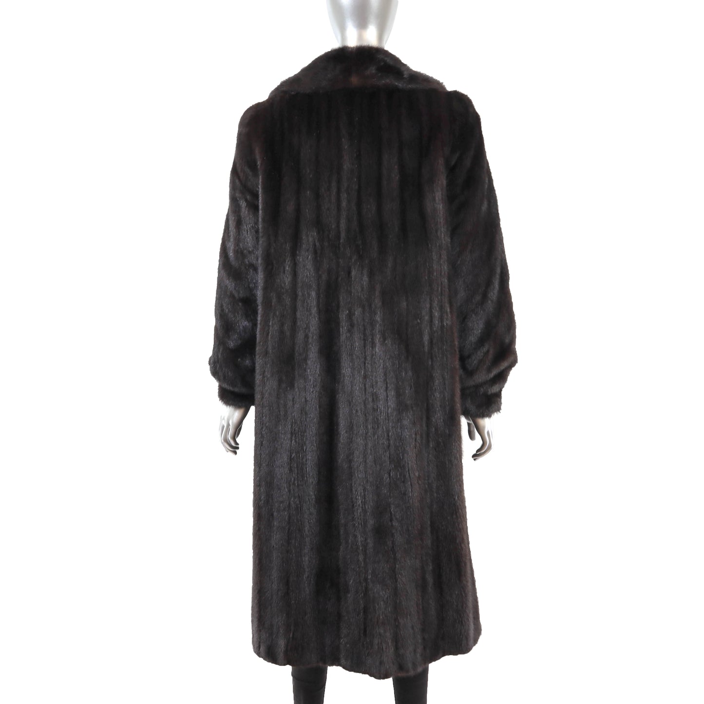 Dark Brown Mink Coat- Size M