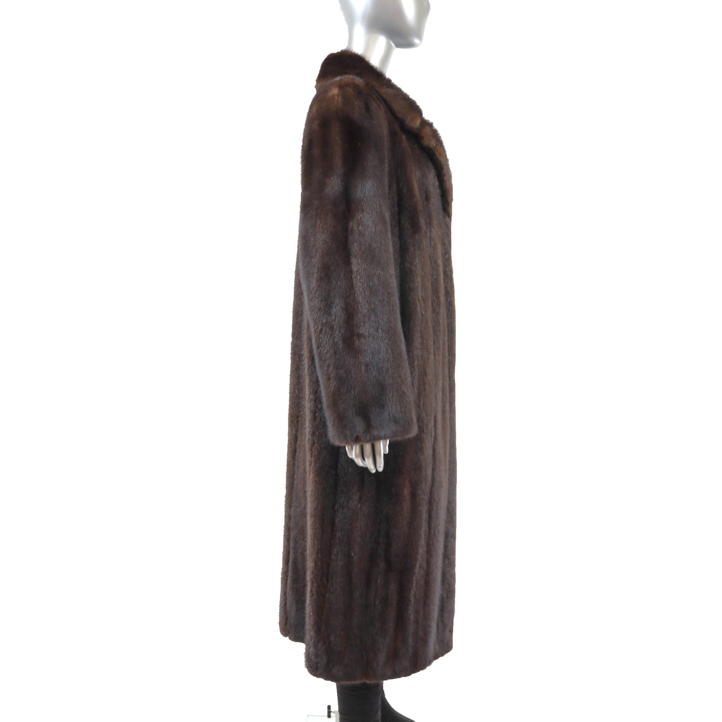 Brown Mink Coat- Size XL