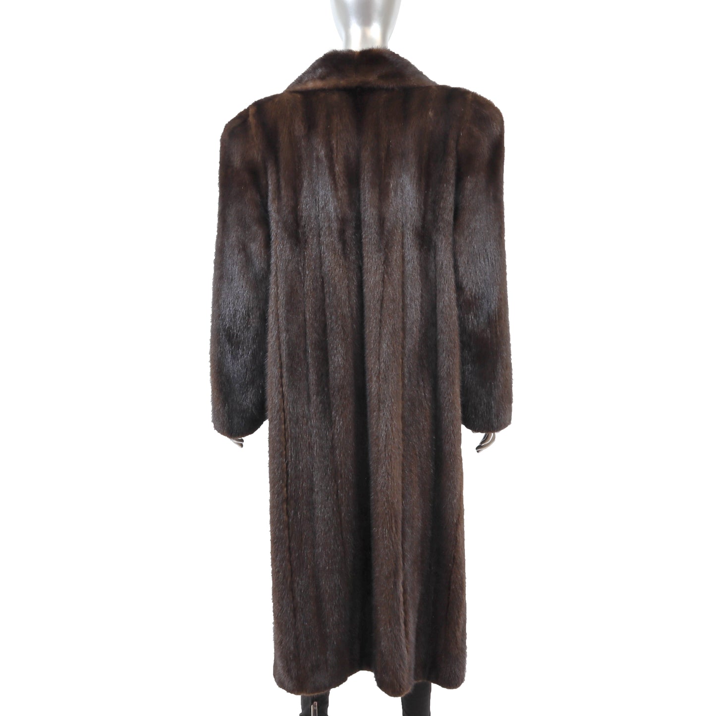 Brown Mink Coat- Size XL