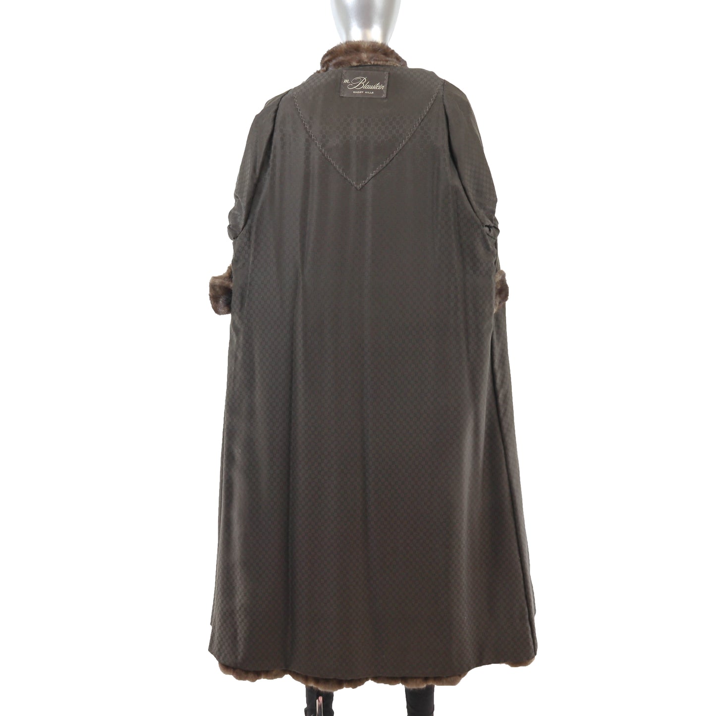 Brown Mink Coat- Size M