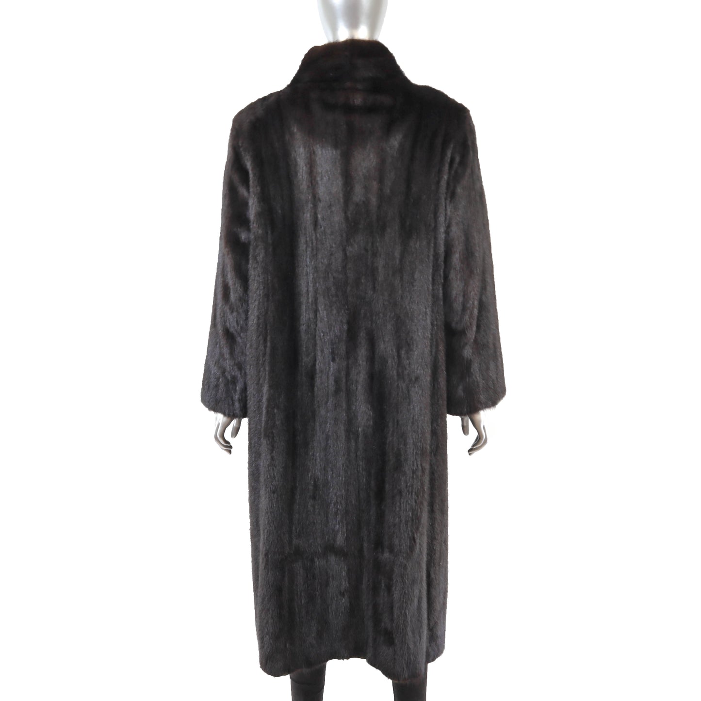 Black Mink Coat- Size L