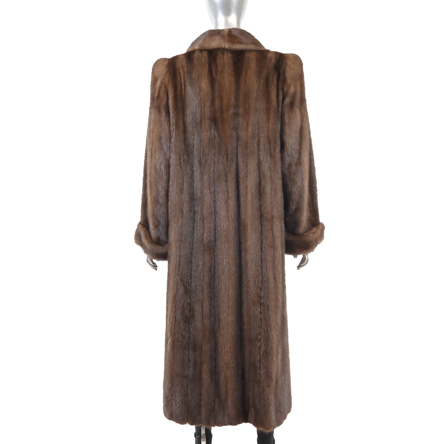 Brown Mink Coat- Size M