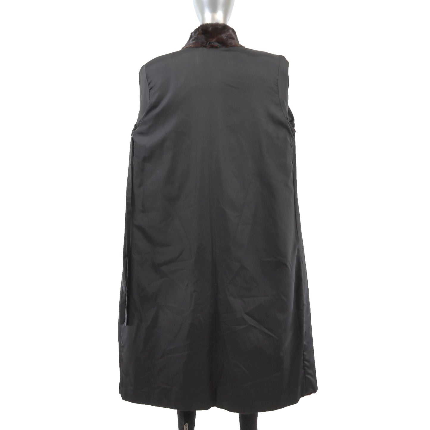 Dark Brown Mink Coat- Size L