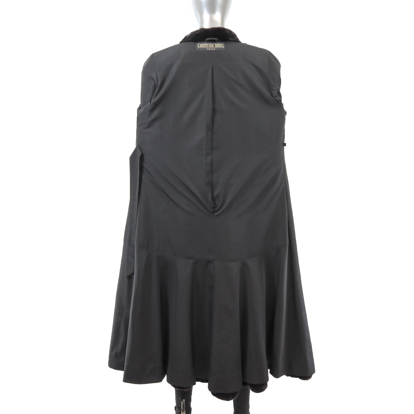 Blackglama Black Mink Coat- Size M