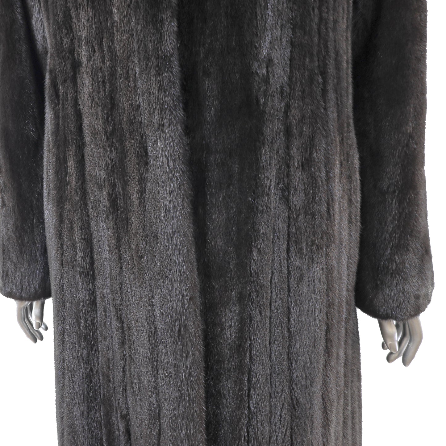 Blackglama Black Mink Coat- Size M