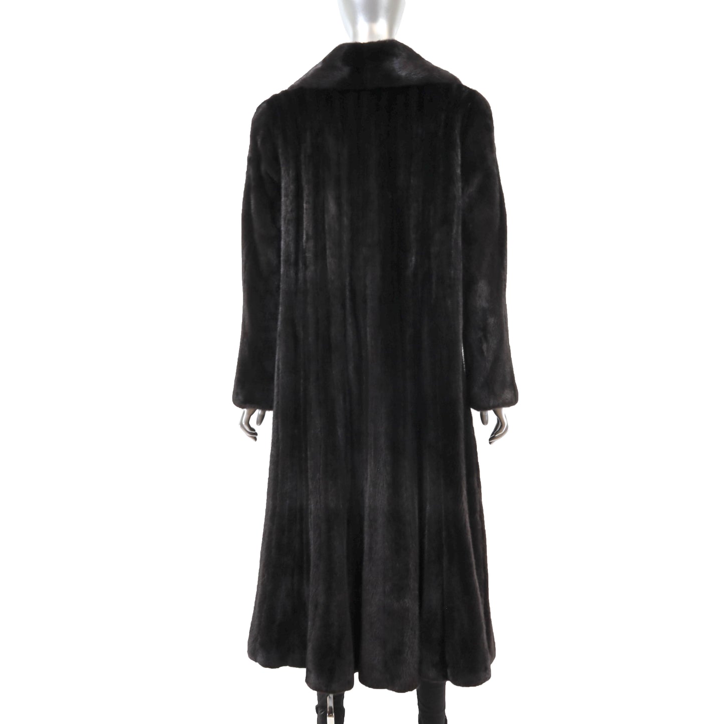Blackglama Black Mink Coat- Size M
