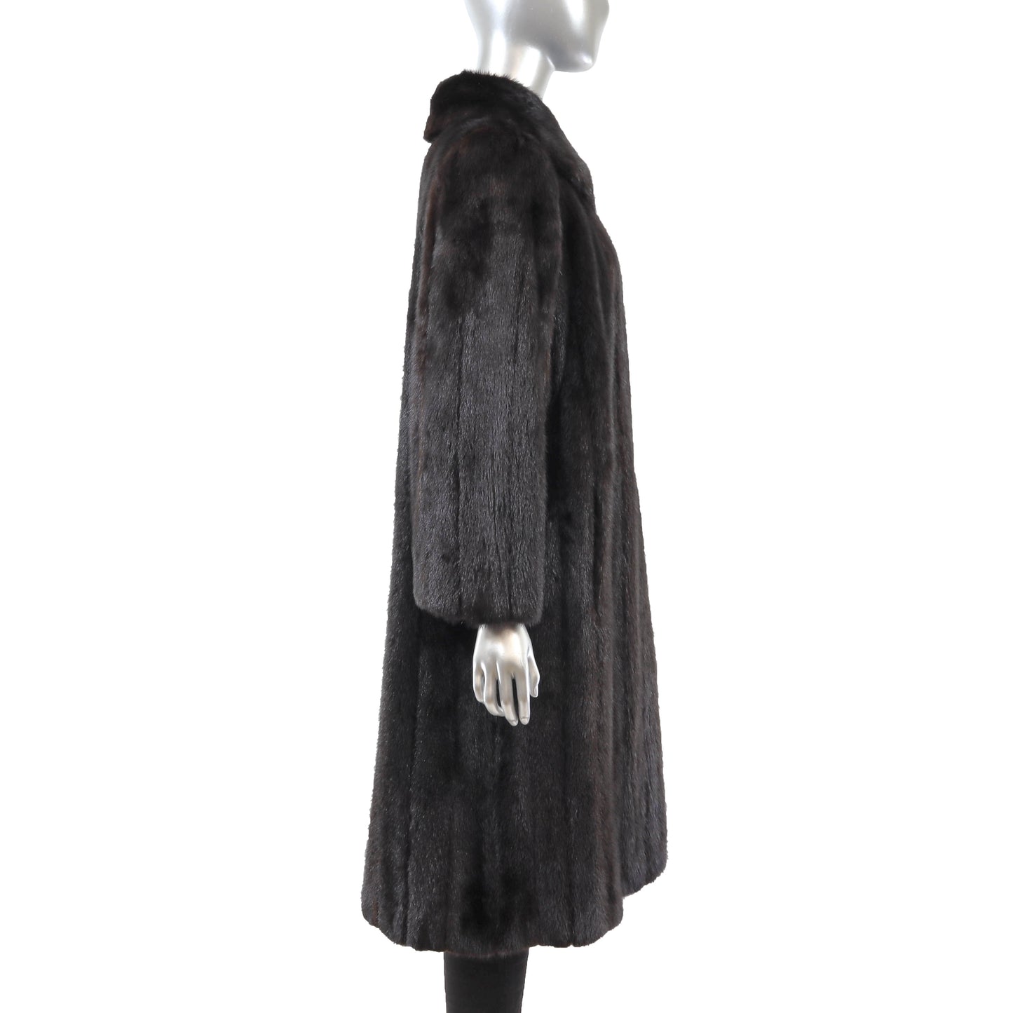 Dark Brown Mink Coat- Size M