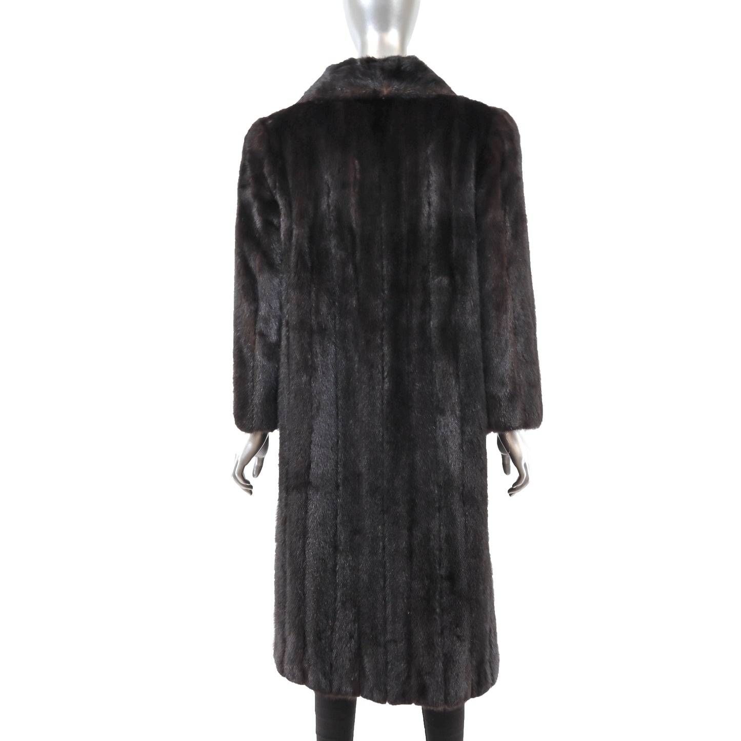 Dark Brown Mink Coat- Size M