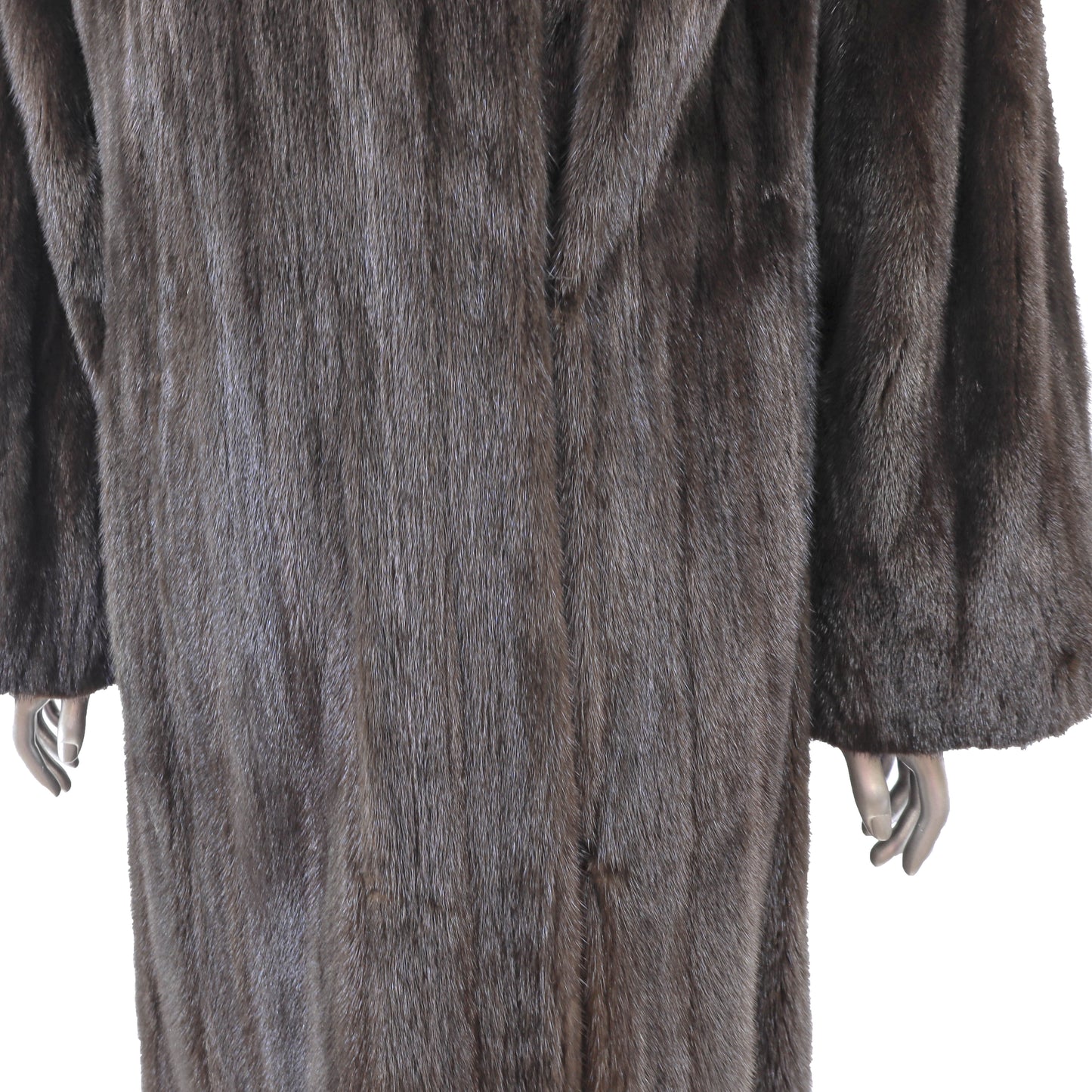 Black Mink Coat- Size XXL-XXXL