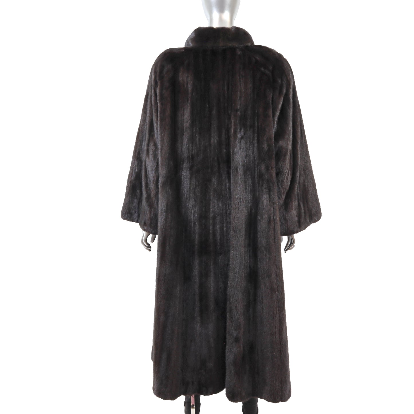Black Mink Coat- Size XXL-XXXL