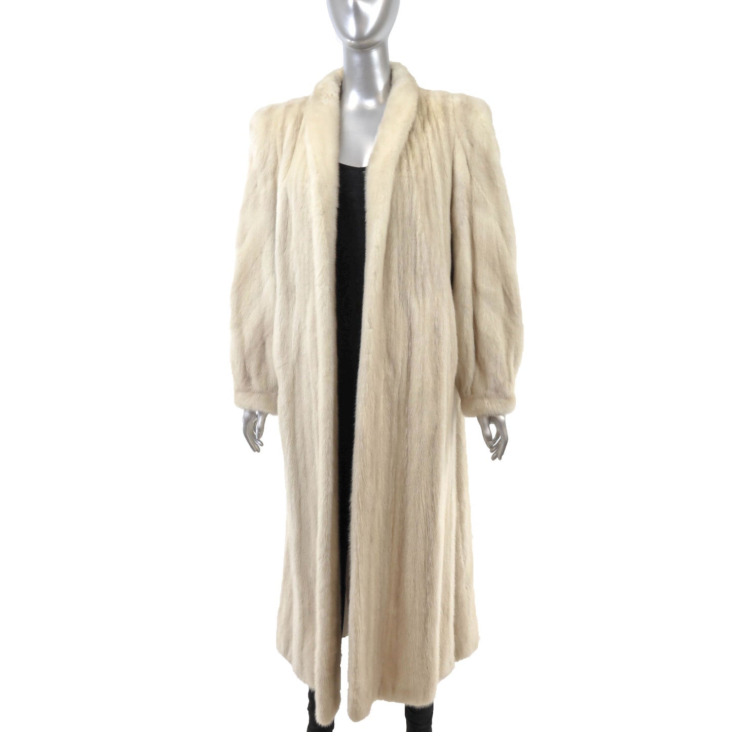 Beige Mink Coat- Size XL