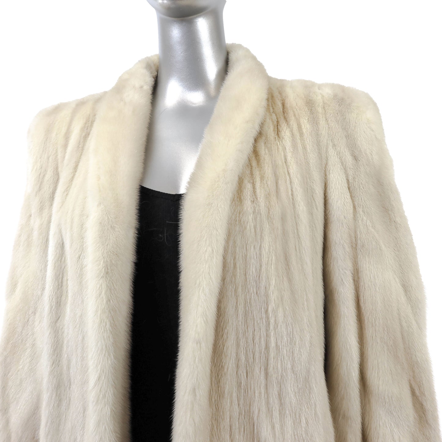 Beige Mink Coat- Size XL