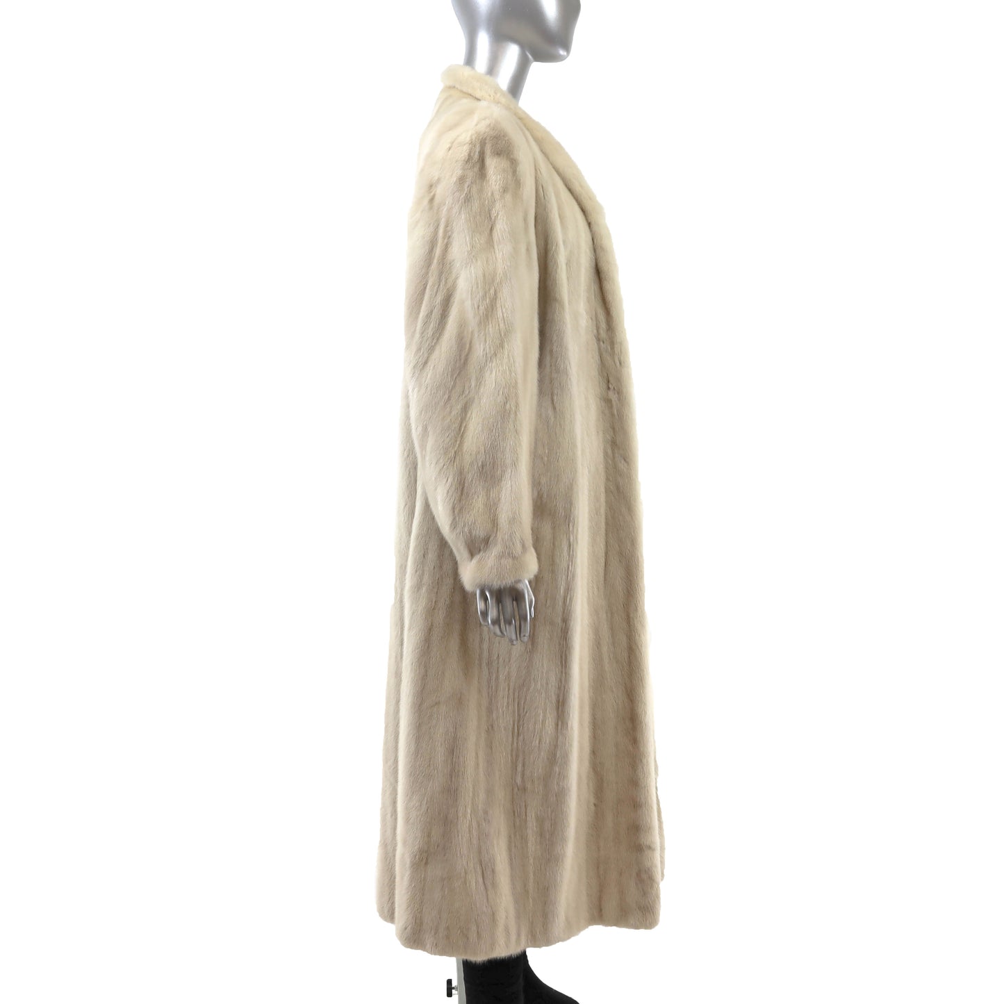 Beige Mink Coat- Size XL