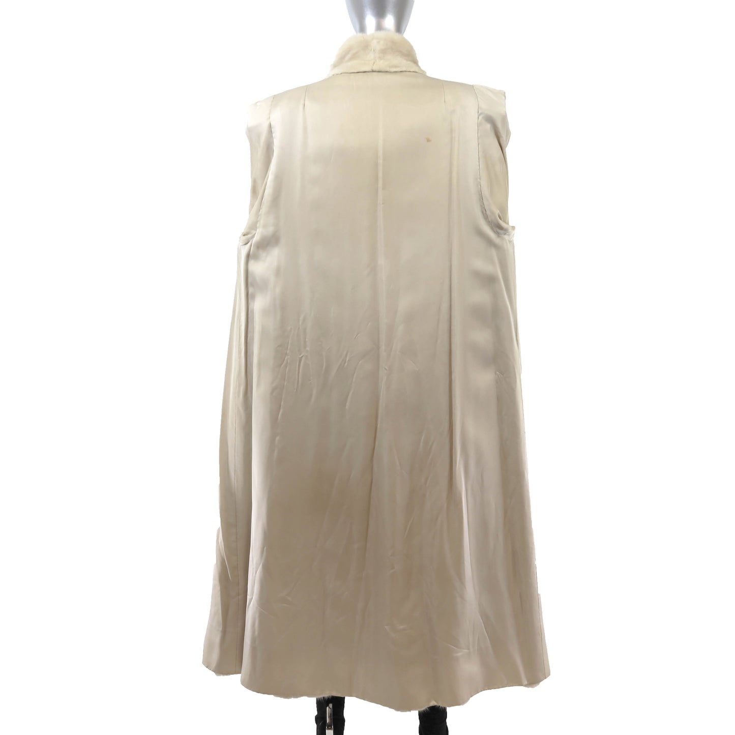 Beige Mink Coat- Size XL