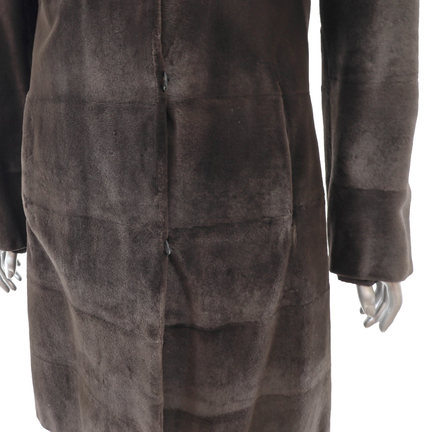 Dennis Basso Sheared Reversible Mink 3/4 Coat- Size M