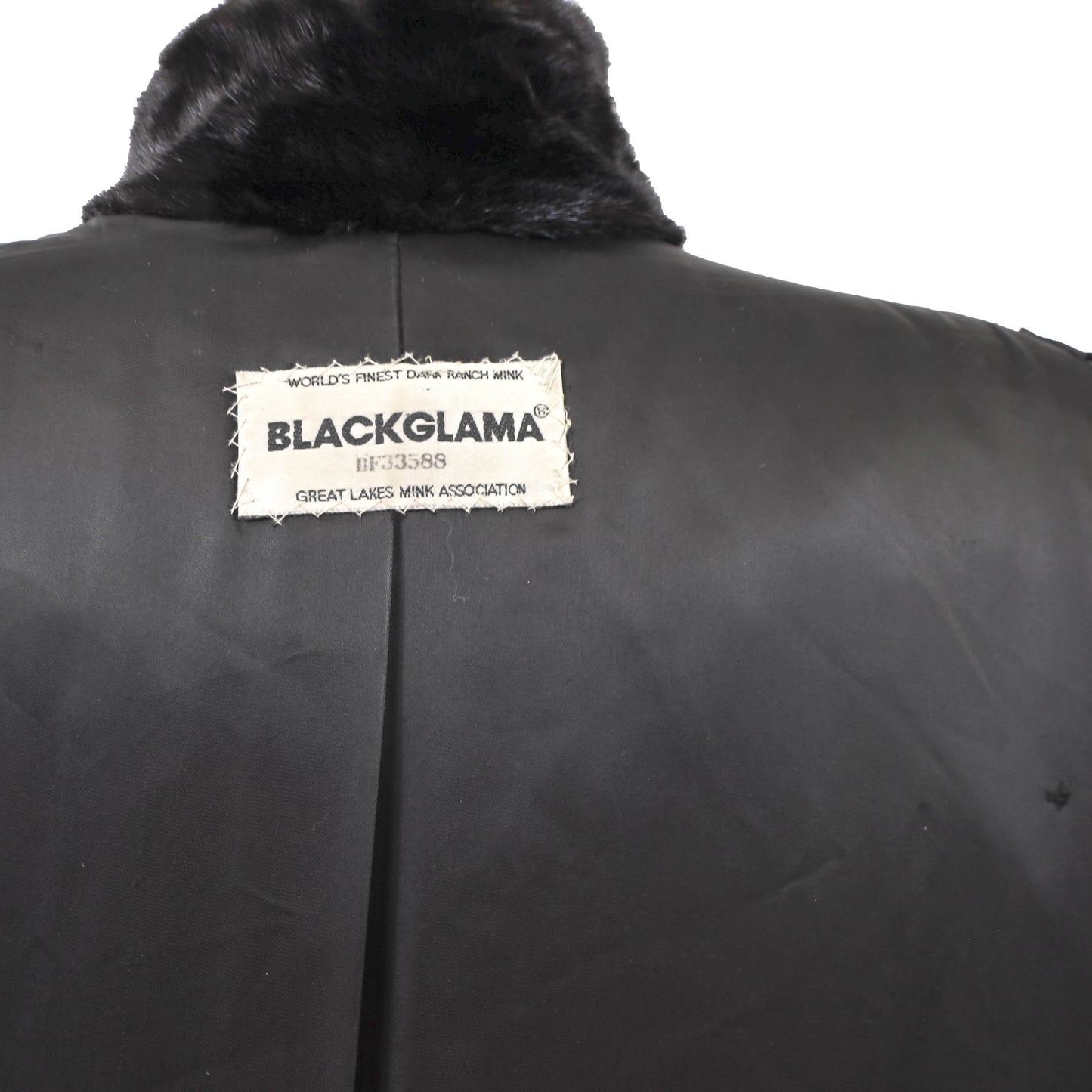 Blackglama Black Mink Coat- Size XL