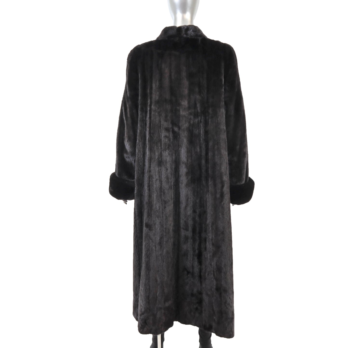 Blackglama Black Mink Coat- Size XL