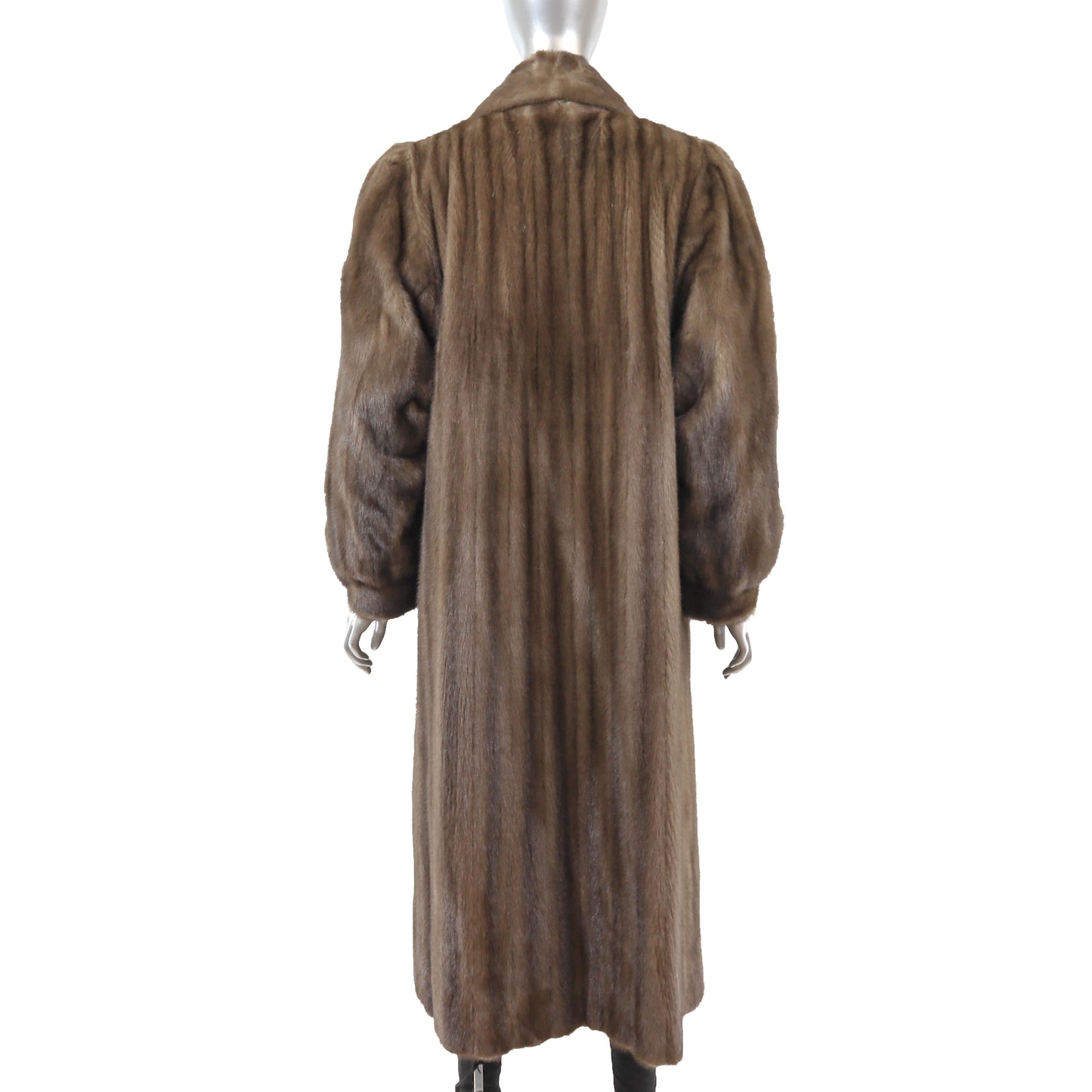 Brown Mink Coat- Size M