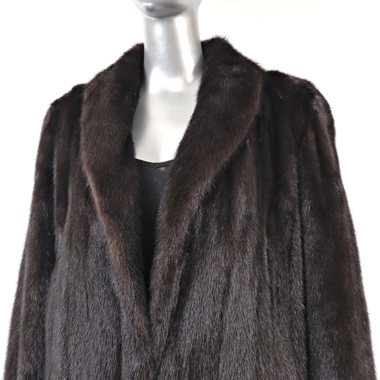 Dark Brown Mink Coat- Size XXXL