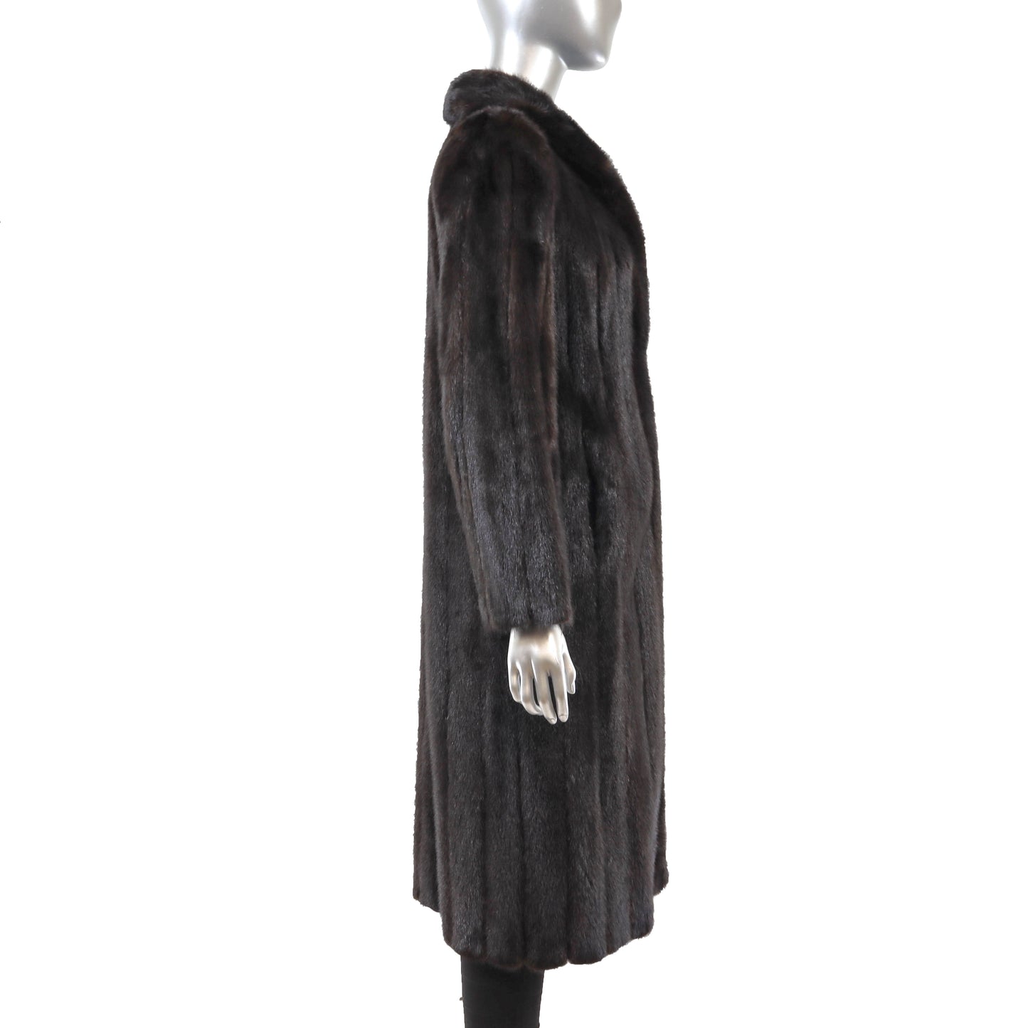 Dark Brown Mink Coat- Size S