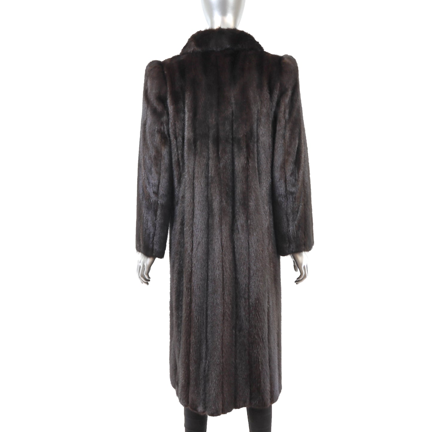 Dark Brown Mink Coat- Size S