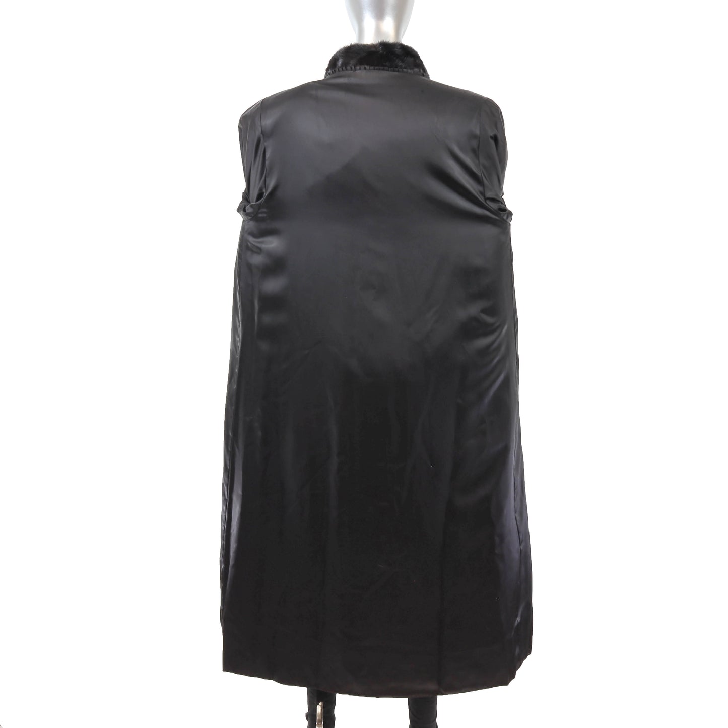 Dark Brown Mink Coat- Size L